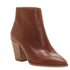 Lucky Brand Adalan Brown Pointed Toe Bootie Size 9